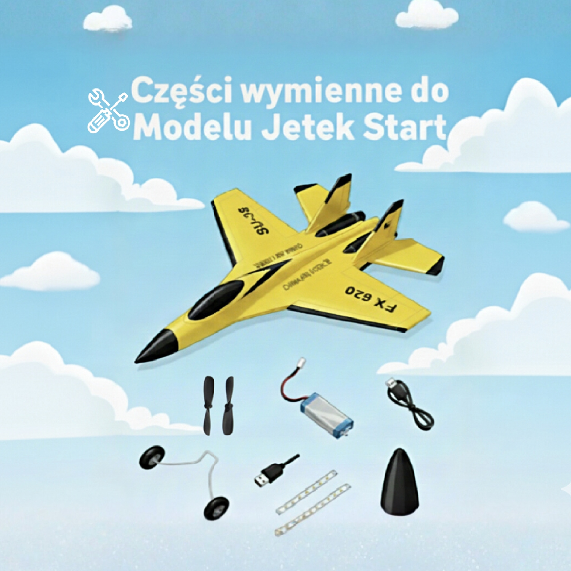 Jetek™ Start - Części wymienne.